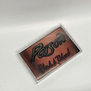 Poison Flesh & Blood Cassette ∙ 80s Hard Rock ∙ Classic Hair Band